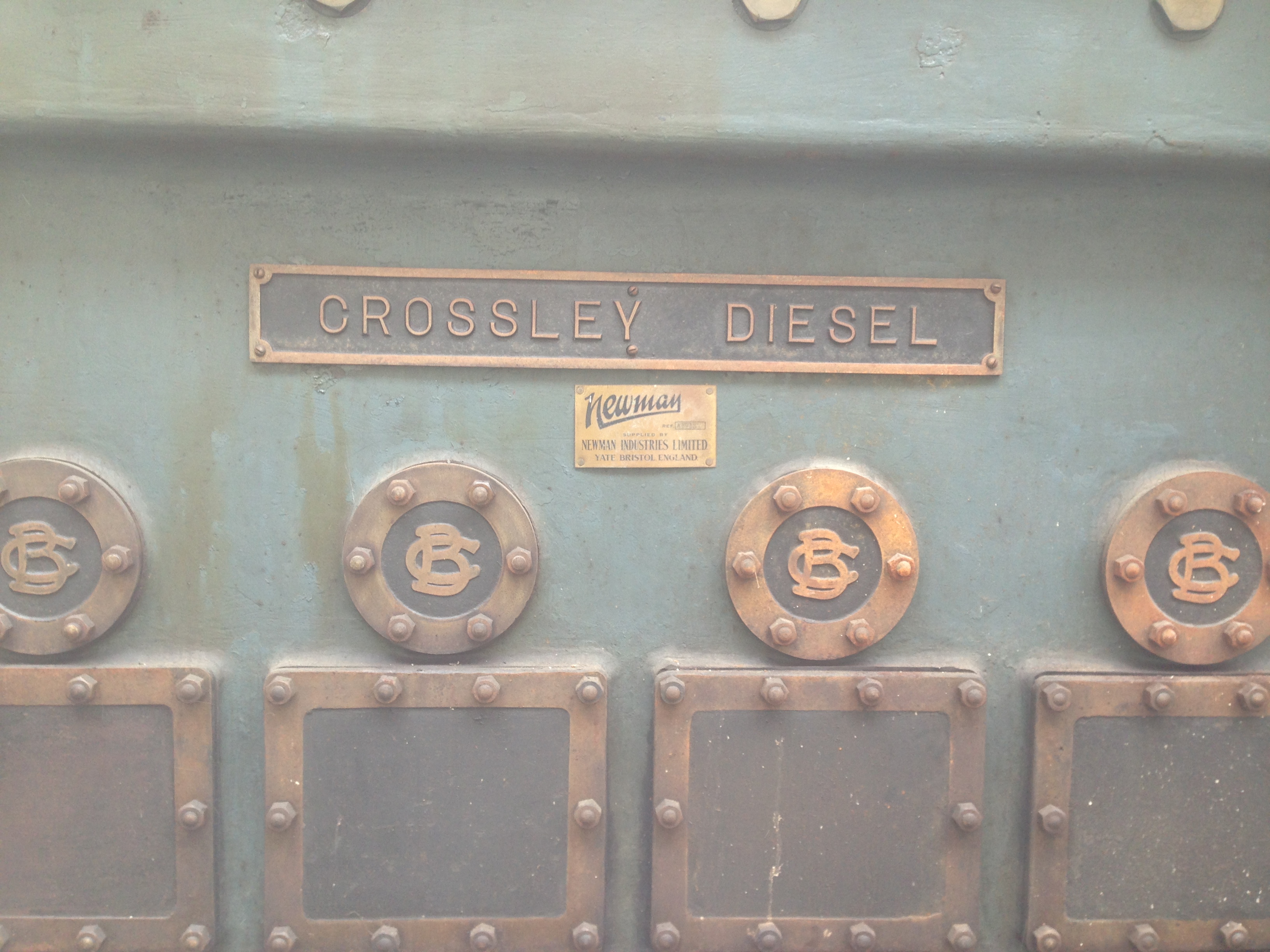 Crossley Diesel Engine 